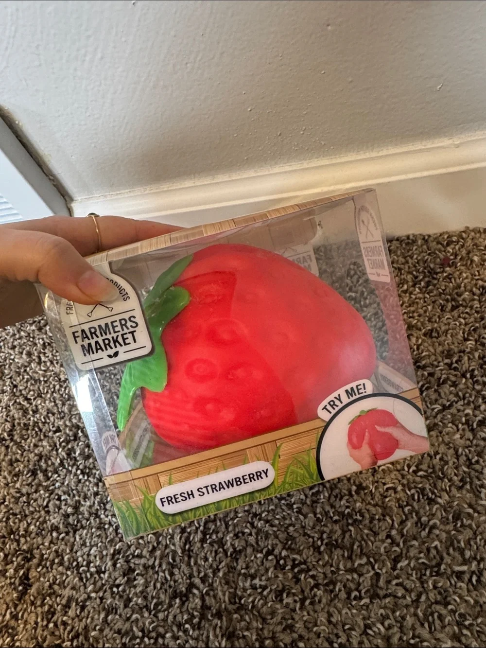 Farmers Market fresh strawberry